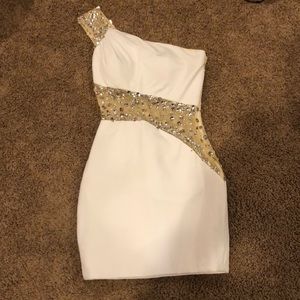 Formal white dress